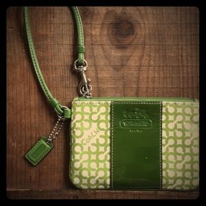 Coach wristlet